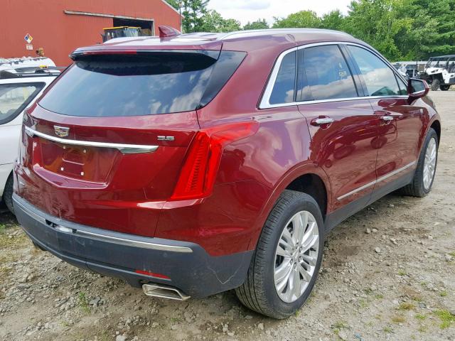 1GYKNFRS1JZ233779 - 2018 CADILLAC XT5 PREMIU RED photo 4