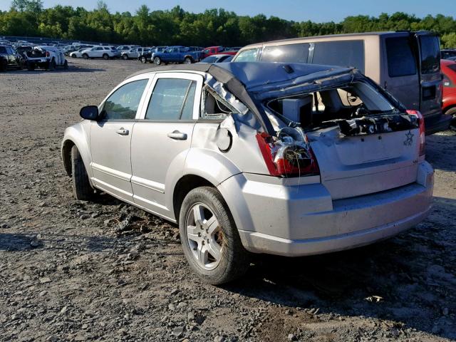 1B3HB48A29D147574 - 2009 DODGE CALIBER SX SILVER photo 3