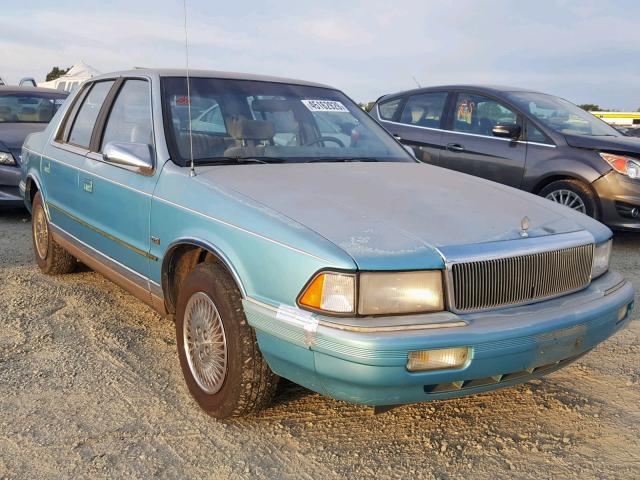 1C3XA3637PF667318 - 1993 CHRYSLER LEBARON LE BLUE photo 1