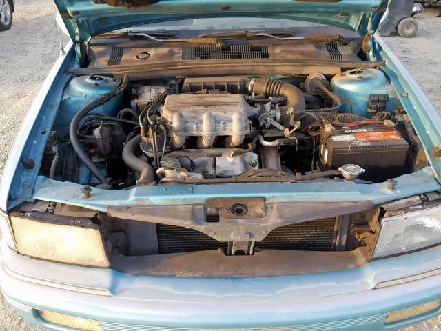 1C3XA3637PF667318 - 1993 CHRYSLER LEBARON LE BLUE photo 7