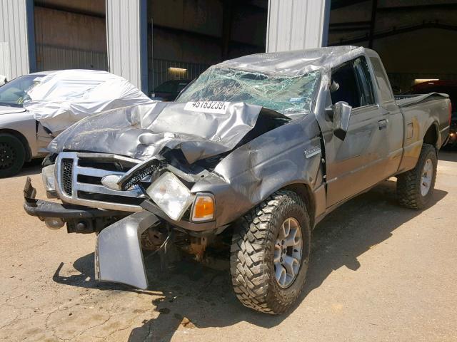 1FTYR15E47PA80097 - 2007 FORD RANGER SUP GRAY photo 2