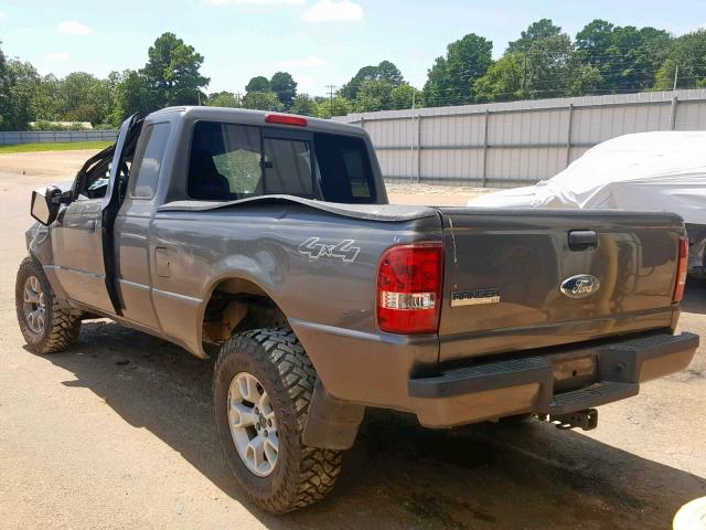 1FTYR15E47PA80097 - 2007 FORD RANGER SUP GRAY photo 3