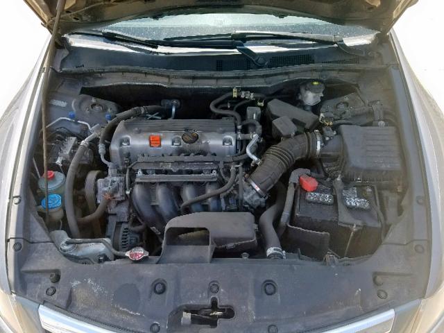 1HGCP2F68CA195376 - 2012 HONDA ACCORD SE GRAY photo 7