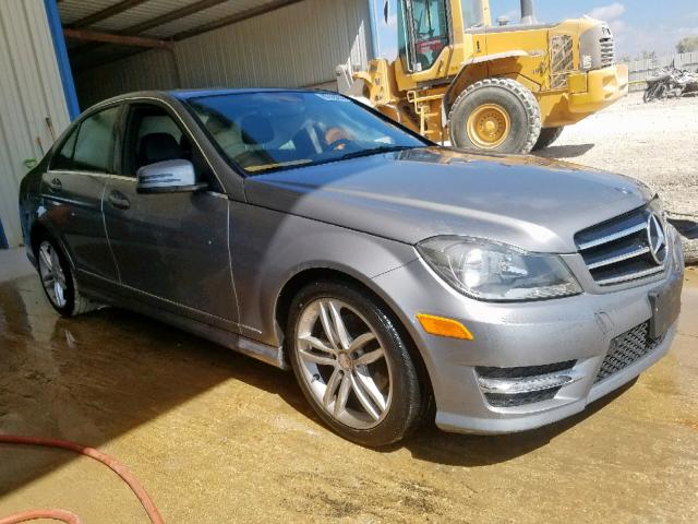 WDDGF4HB9EA948169 - 2014 MERCEDES-BENZ C 250 SILVER photo 1