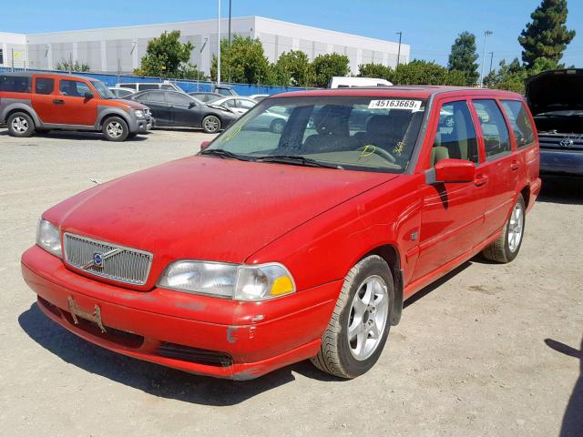 YV1LW56D2Y2648596 - 2000 VOLVO V70 GLT RED photo 2