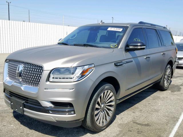 5LMJJ3LT8KEL12641 - 2019 LINCOLN NAVIGATOR ბეჟი ფოტო 2