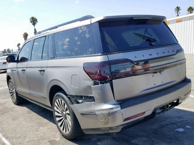 5LMJJ3LT8KEL12641 - 2019 LINCOLN NAVIGATOR ბეჟი ფოტო 3