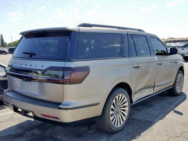 5LMJJ3LT8KEL12641 - 2019 LINCOLN NAVIGATOR ბეჟი ფოტო 4