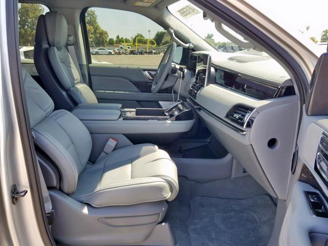 5LMJJ3LT8KEL12641 - 2019 LINCOLN NAVIGATOR ბეჟი ფოტო 5
