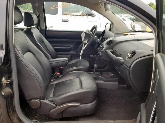 3VWPW31C38M525261 - 2008 VOLKSWAGEN NEW BEETLE Schwarz Foto 5