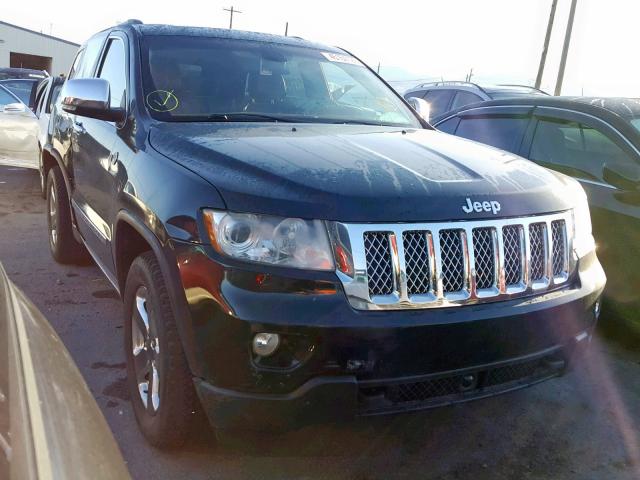 1C4RJFCT9CC169322 - 2012 JEEP GRAND CHER BLACK photo 1