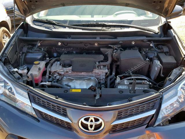 2T3DFREV8DW073028 - 2013 TOYOTA RAV4 LIMIT GRAY photo 7