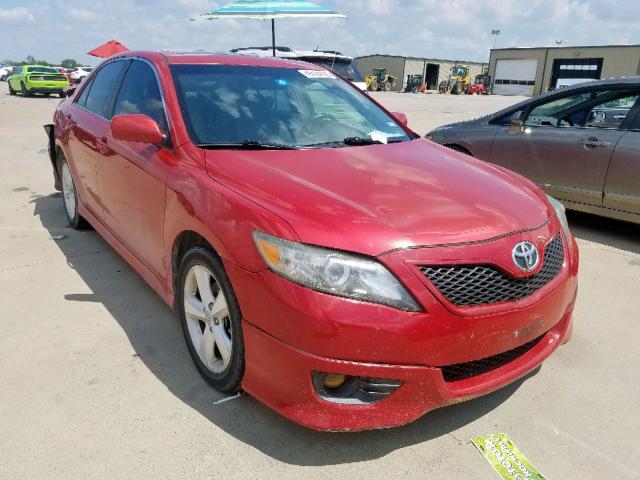 4T1BF3EK1BU678430 - 2011 TOYOTA CAMRY BASE RED photo 1