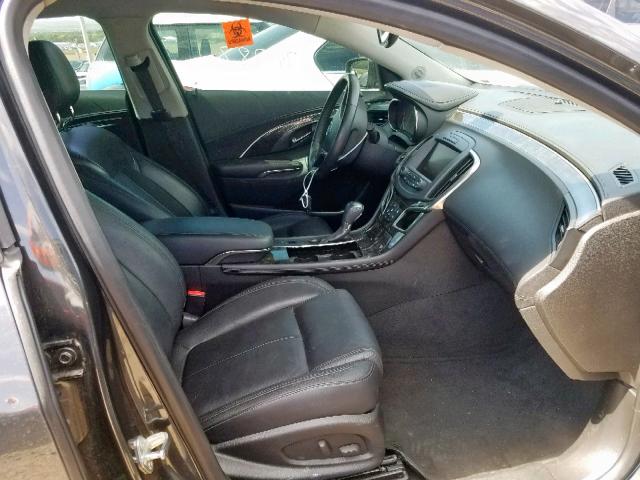 1G4GB5G37FF124774 - 2015 BUICK LACROSSE BLACK photo 5