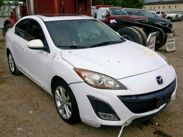 JM1BL1U62B1380623 - 2011 MAZDA 3 S WHITE photo 1