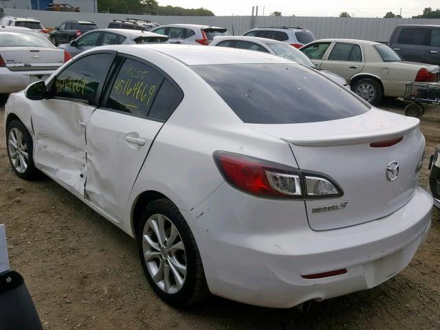 JM1BL1U62B1380623 - 2011 MAZDA 3 S WHITE photo 3