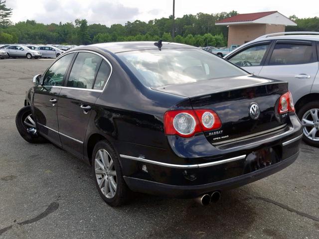 WVWJM7AN9AE146512 - 2010 VOLKSWAGEN PASSAT KOM BLACK photo 3