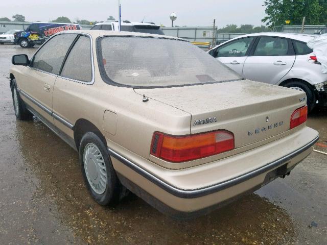 JH4KA3157KC011014 - 1989 ACURA LEGEND LC GOLD photo 3