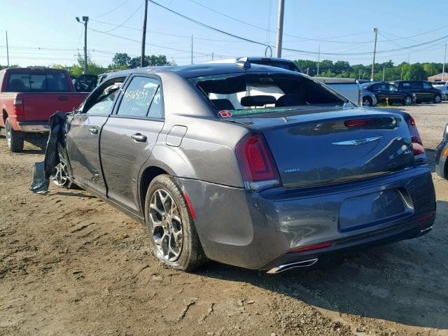 2C3CCAGG1GH191550 - 2016 CHRYSLER 300 S GRAY photo 3