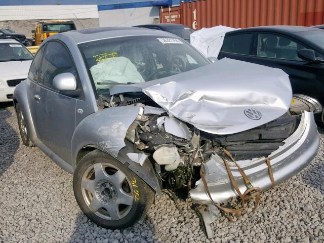 3VWCA21C1YM436344 - 2000 VOLKSWAGEN NEW BEETLE SILVER photo 1