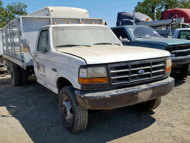 1FDLF47G0VEB69933 - 1997 FORD F SUPER DU WHITE photo 1