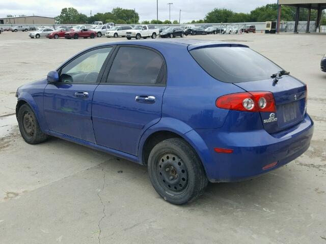 KL5JD66Z37K522885 - 2007 SUZUKI RENO BASE BLUE photo 3