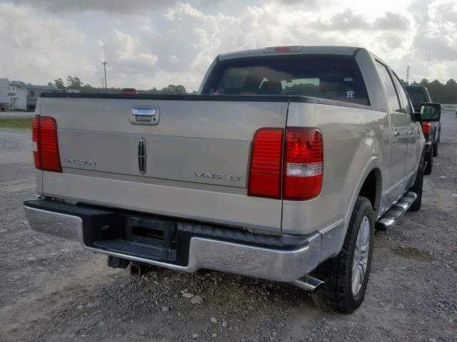 5LTPW16586FJ25420 - 2006 LINCOLN MARK LT GOLD photo 4