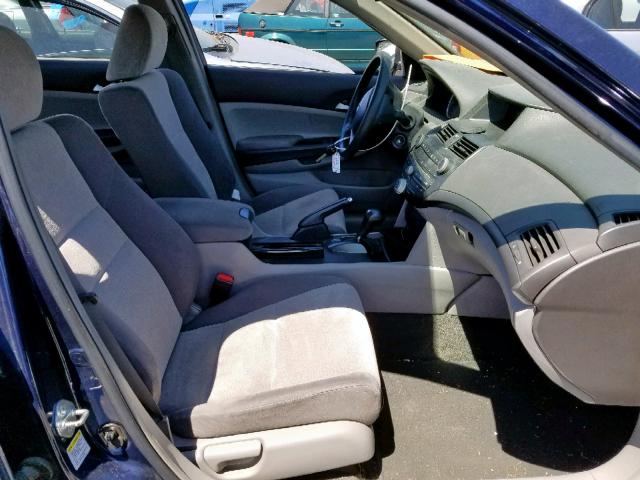 1HGCP26488A044995 - 2008 HONDA ACCORD LXP BLUE photo 5