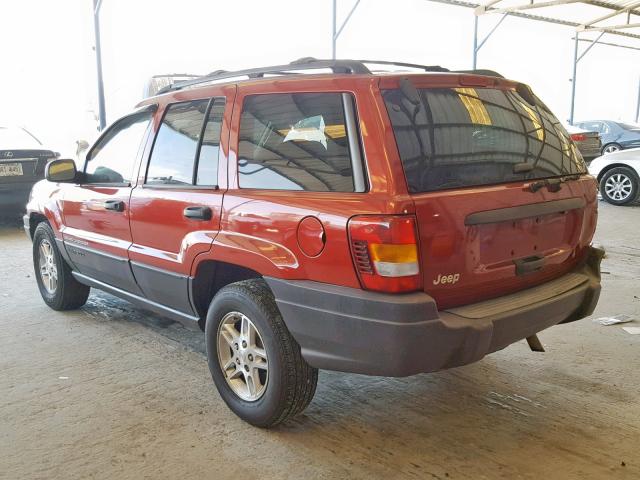 1J4GX48S83C591103 - 2003 JEEP GRAND CHER MAROON photo 3