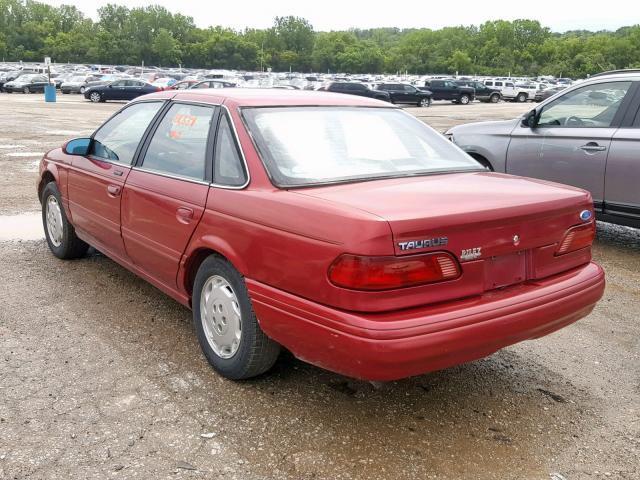 1FALP52UXRG208872 - 1994 FORD TAURUS GL RED photo 3