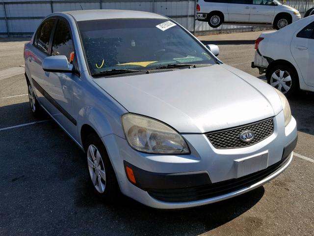 KNADE123466183356 - 2006 KIA RIO BLUE photo 1