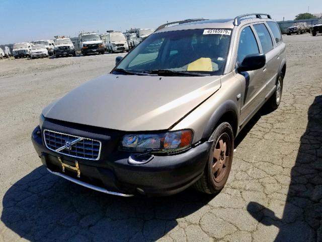 YV1SZ59H241150495 - 2004 VOLVO XC70 SILVER photo 2