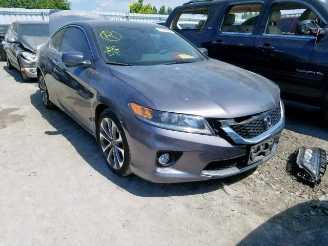 1HGCT2B87FA800415 - 2015 HONDA ACCORD EXL GRAY photo 1