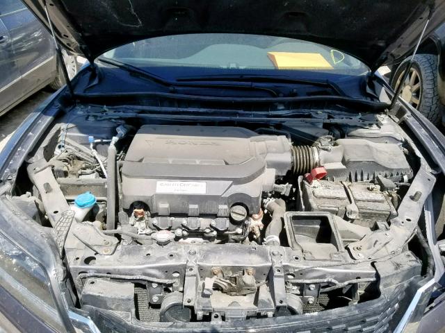 1HGCT2B87FA800415 - 2015 HONDA ACCORD EXL GRAY photo 7