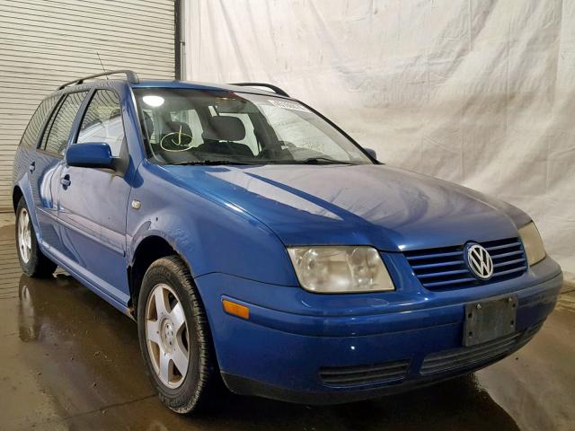 WVWSK61J72W120696 - 2002 VOLKSWAGEN JETTA GLS BLUE photo 1