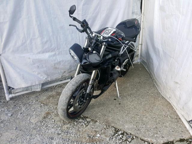 SMTA464S2JT895242 - 2018 TRIUMPH MOTORCYCLE STREET TRI BLACK photo 2