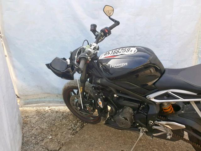 SMTA464S2JT895242 - 2018 TRIUMPH MOTORCYCLE STREET TRI BLACK photo 9