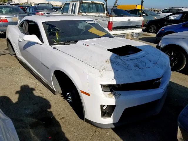 2G1FM1EPXF9800676 - 2015 CHEVROLET CAMARO ZL1 WHITE photo 1