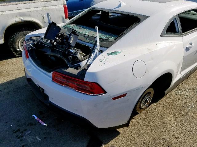2G1FM1EPXF9800676 - 2015 CHEVROLET CAMARO ZL1 白色 照片 9