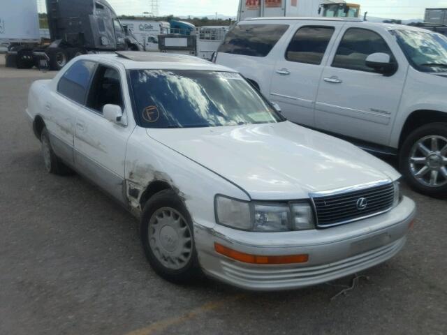 JT8UF11E5M0058741 - 1991 LEXUS LS 400 WHITE photo 1