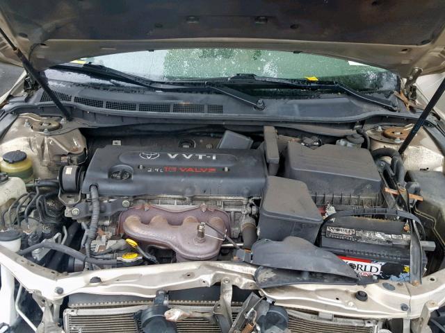 4T1BE46K28U251516 - 2008 TOYOTA CAMRY CE GOLD photo 10