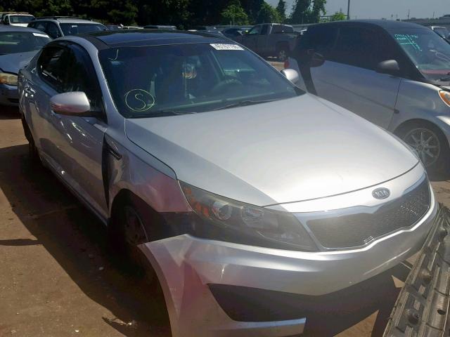 5XXGN4A75CG017396 - 2012 KIA OPTIMA EX SILVER photo 1