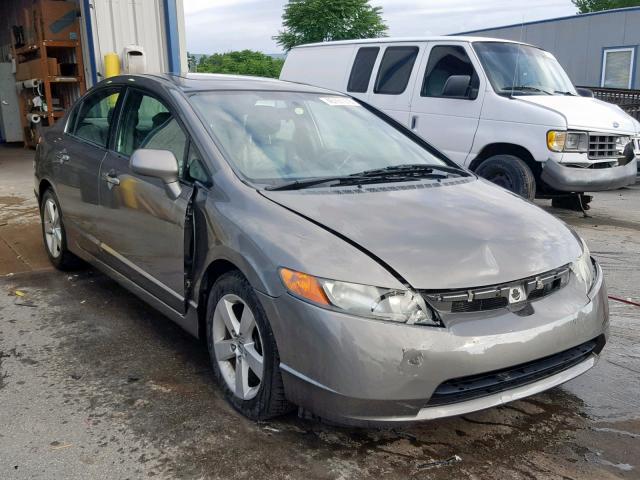 2HGFA16918H315238 - 2008 HONDA CIVIC EXL 灰色 照片 1