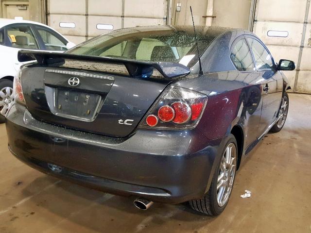 JTKDE167880255268 - 2008 TOYOTA SCION TC გრაფიტი ფოტო 4