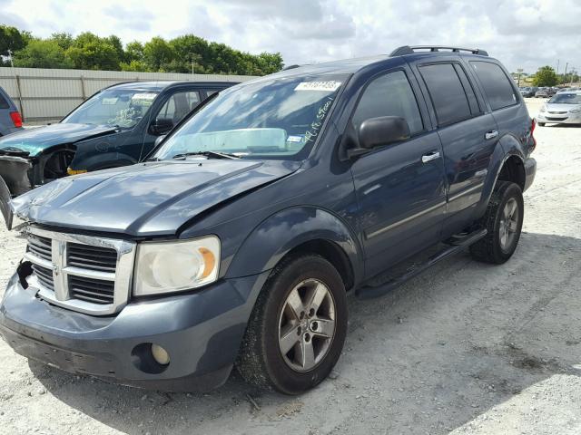 1D8HB58N18F128557 - 2008 DODGE DURANGO LI GRAY photo 2