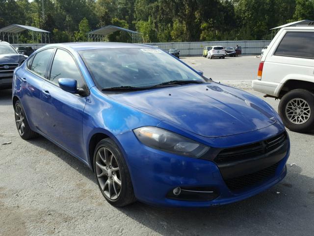 1C3CDFBA5DD340810 - 2013 DODGE DART SXT BLUE photo 1