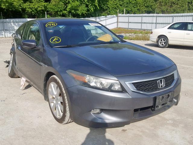 1HGCS22838A800658 - 2008 HONDA ACCORD EXL GRAY photo 1