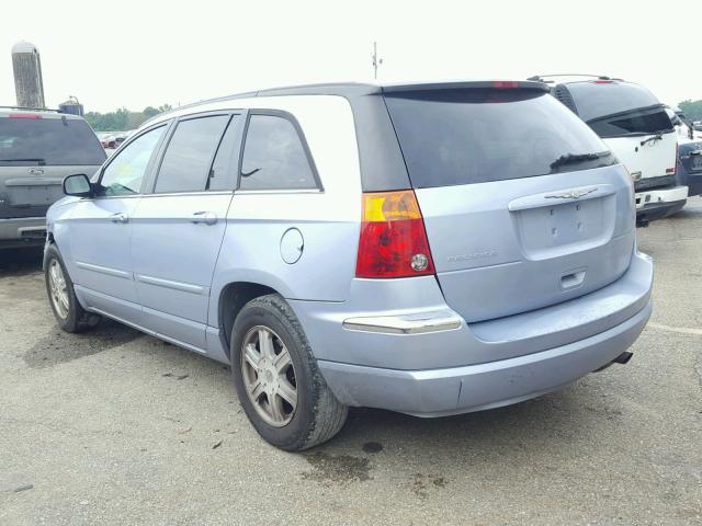 2C4GM68445R350628 - 2005 CHRYSLER PACIFICA T BLUE photo 3