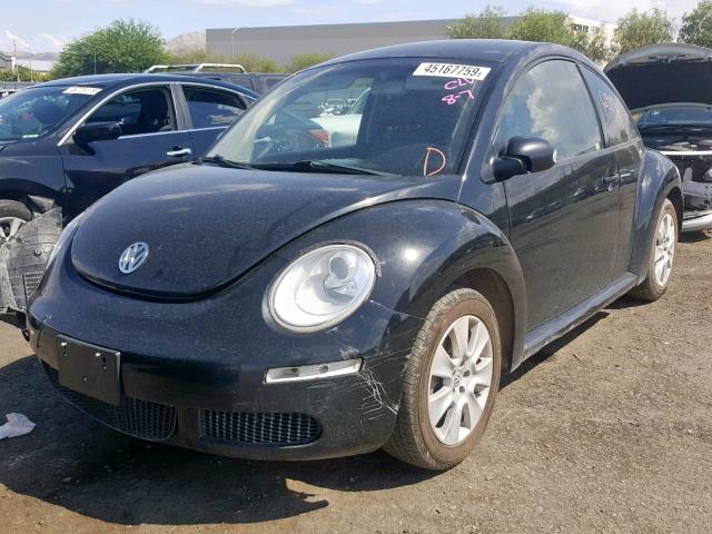 3VWPW31C19M507679 - 2009 VOLKSWAGEN NEW BEETLE Schwarz Foto 2