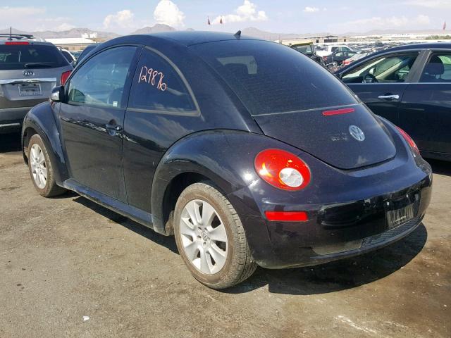 3VWPW31C19M507679 - 2009 VOLKSWAGEN NEW BEETLE Schwarz Foto 3